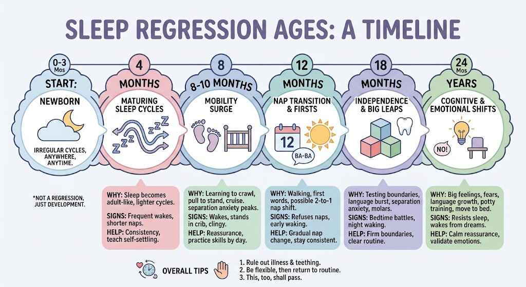 Sleep Regression Ages