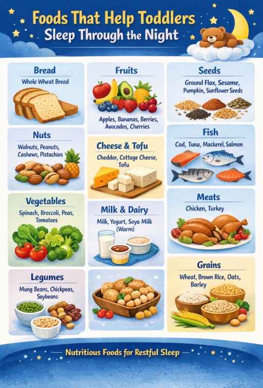 Food items helps in sleeping
