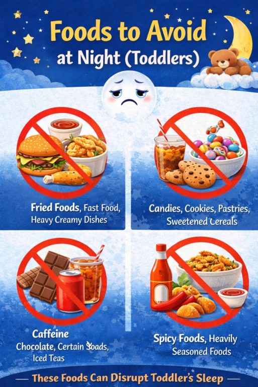 What foods can cause Trouble in Sleeping?