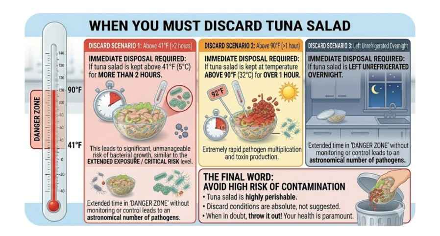 When You Must Discard Tuna Salad 