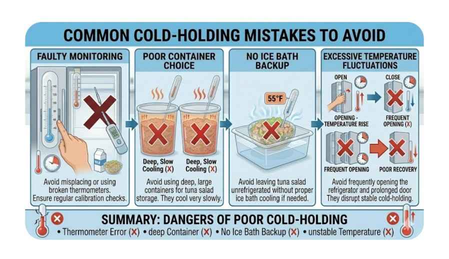 Best Practices to Keep Tuna Salad Below 41°F (5°C)