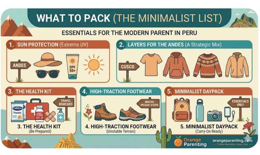 What to Pack (The Minimalist List)