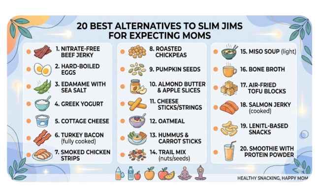 List of best alternatives for pregnant women