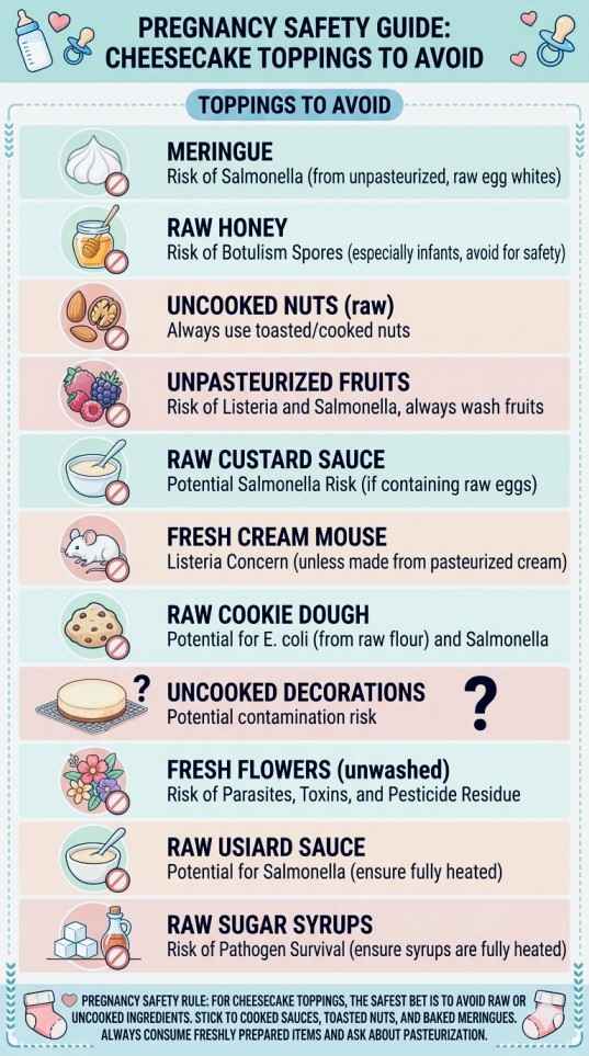 cheesecake toppings you need to avoid