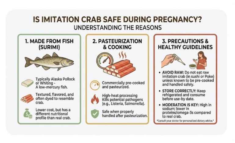 Is Imitation Crab Safe During Pregnancy? Understanding the reasons