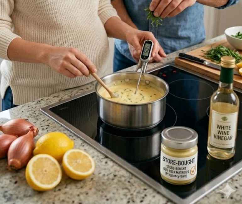 How to make Béarnaise at home safely? Recipe