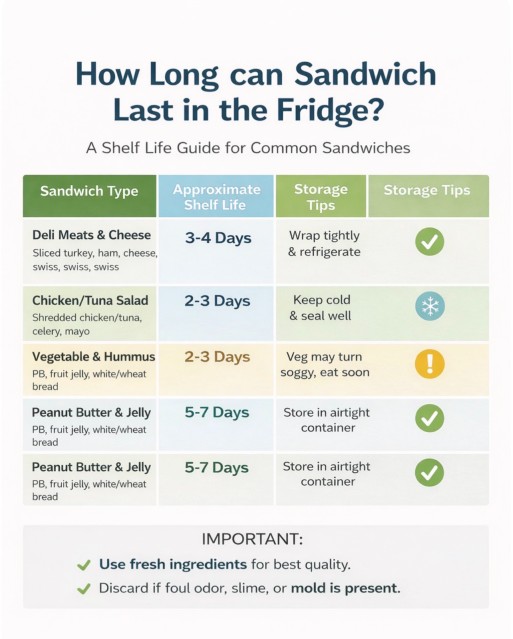 How Long Can a Sandwich Last in the Fridge?