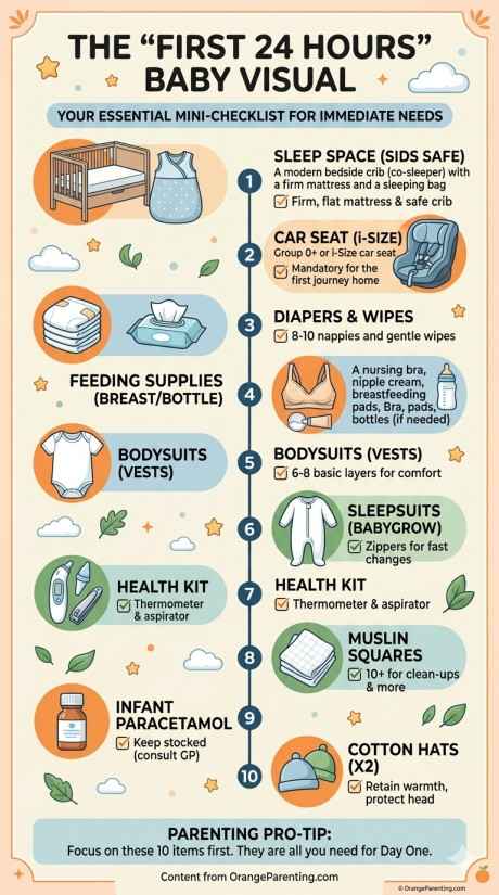 Top items you need when welcoming a baby