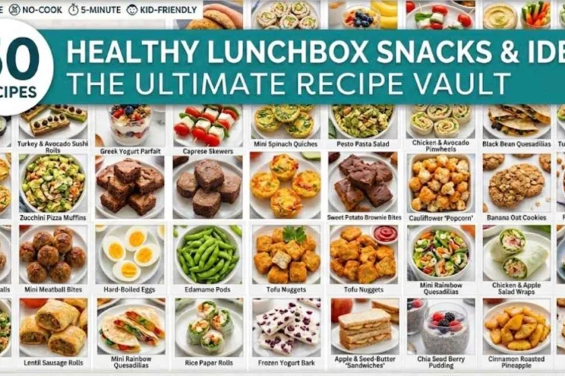 50 Healthy Lunchbox Snack Ideas: The Ultimate Parent’s Cheat Sheet