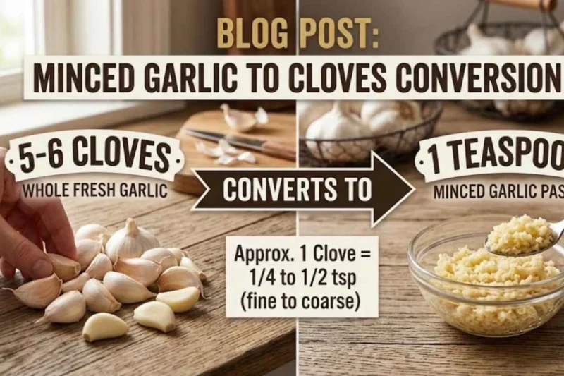 The Ultimate Guide: Minced Garlic to Cloves Conversion