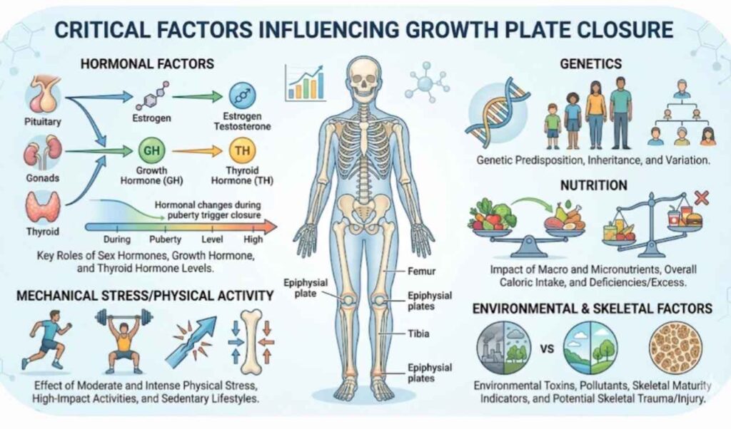 Critical Factors Influencing Growth Plate Closure
