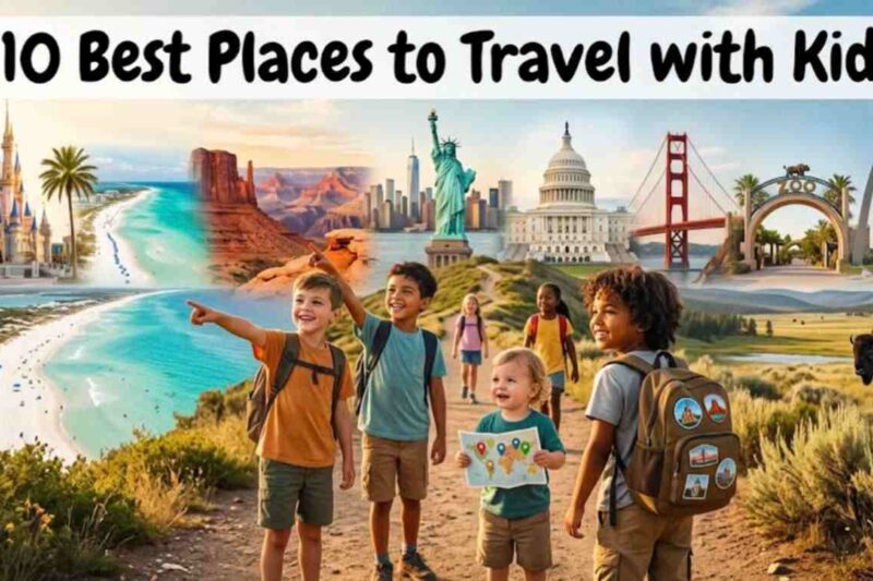 The 10 Best Places to Travel with Kids Across the United States