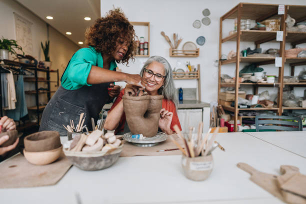 seniors Pottery & Clay Work