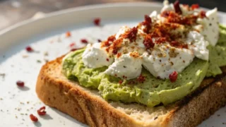 Savory Cottage Cheese & Avocado Toast
