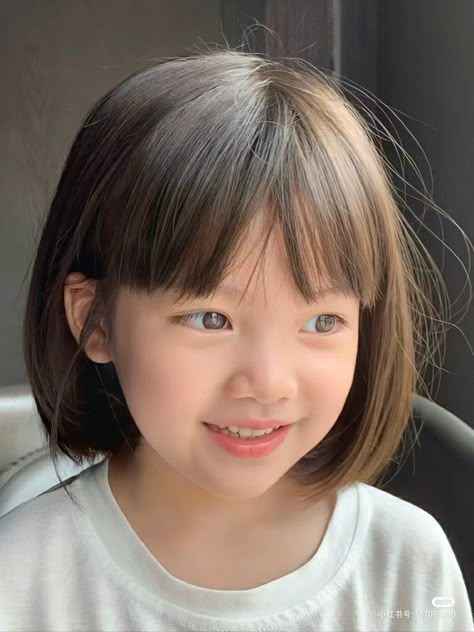 Classic Mid-Length with Heavy Bangs