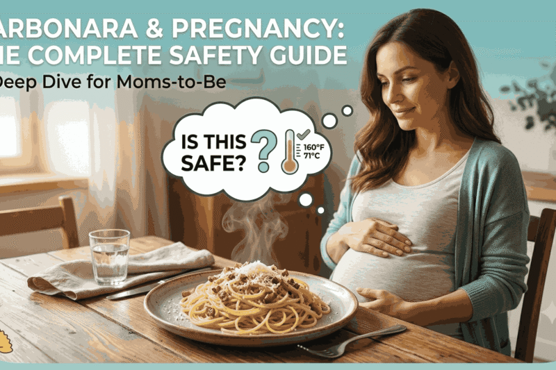 Can Pregnant Women Eat Carbonara? The Safety Guide