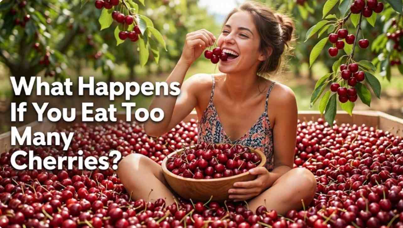 what happens if you eat too many cherries