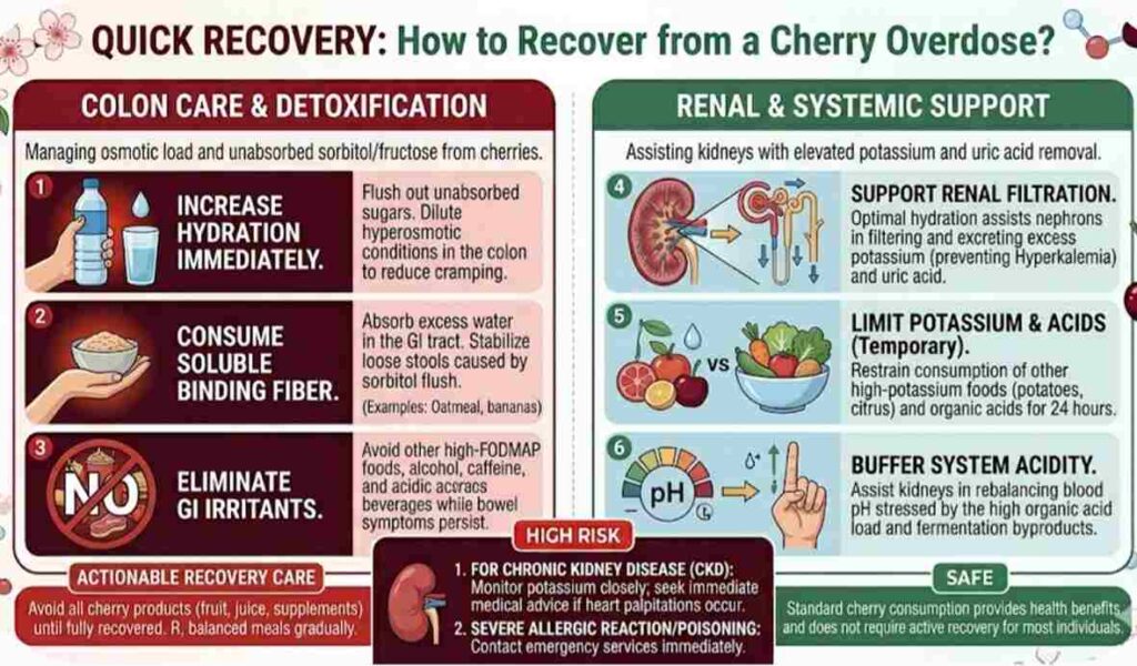 How to Recover from a Cherry Overdose?