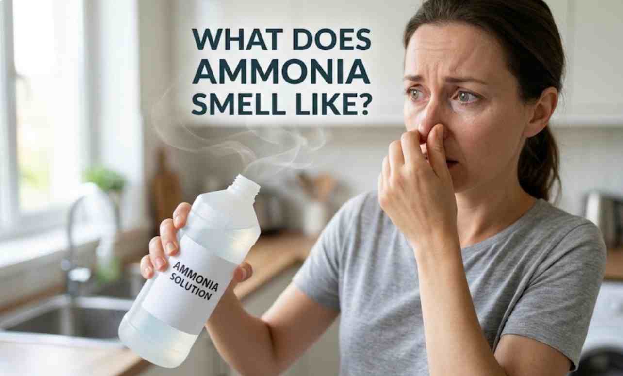 what does ammonia smell like