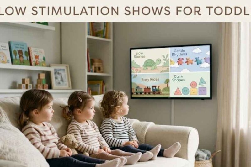 low stimulation shows for toddlers