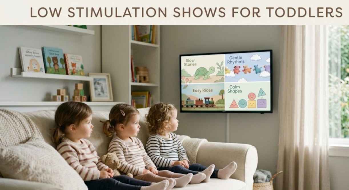 low stimulation shows for toddlers