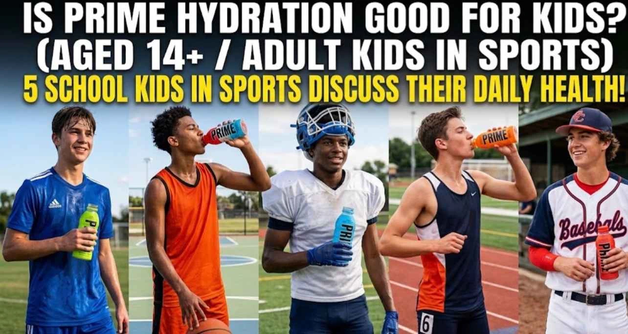 is prime hydration good for kids