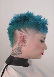 Textured Mohawk with Shaved Sides