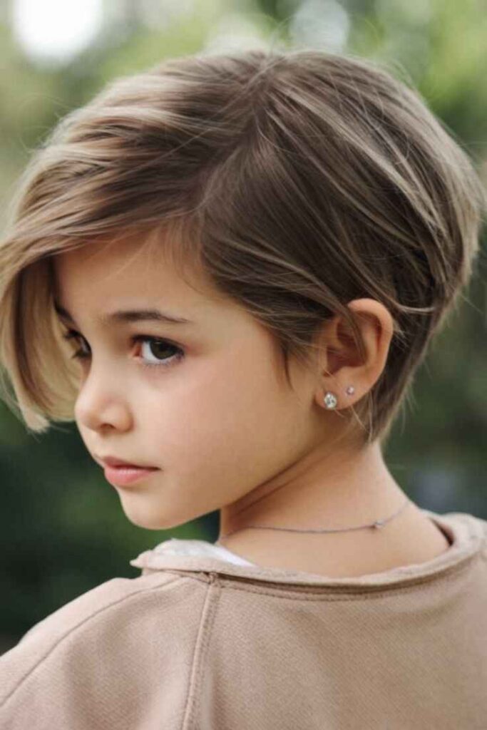 Textured Pixie with Soft Fringe