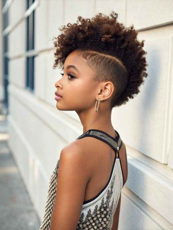 The Burst Fade Mohawk