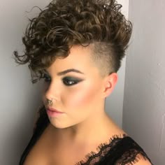 The Curly Undercut