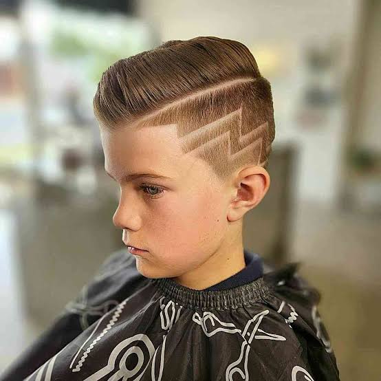 Undercut with Carved Lines