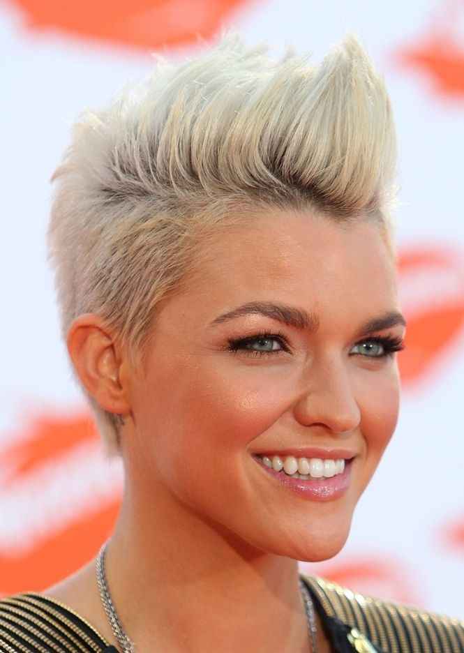 Layered Faux Hawk