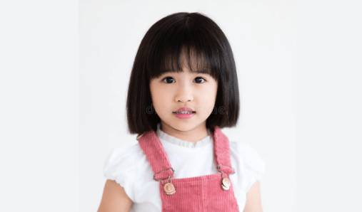 Blunt Cut with Straight-Across Bangs