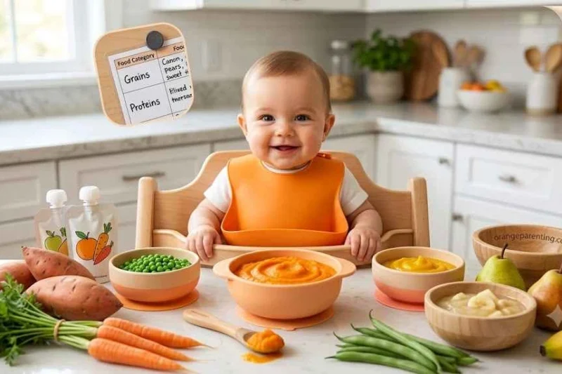 7 Month Baby Food Chart: A Simple Step-by-Step Guide for Parents