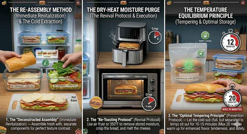 methods to revive cold sub