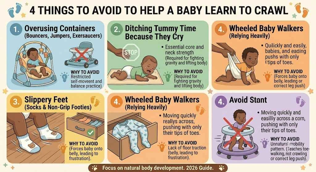 things to avoid when baby id crawling