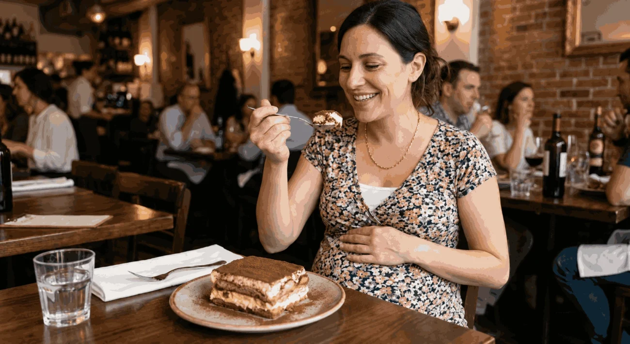 can you eat tiramisu while pregnant