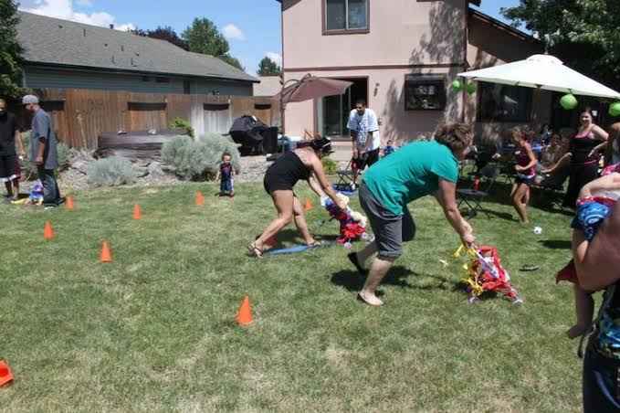 Baby Stroller Obstacle Course