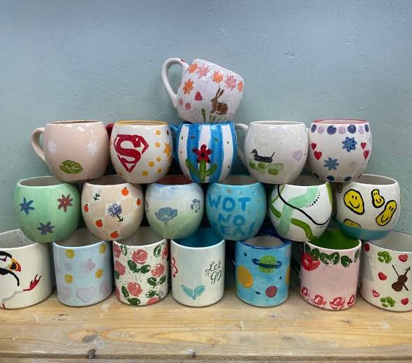 DIY Crafting & Glaze-Your-Own Pottery Party