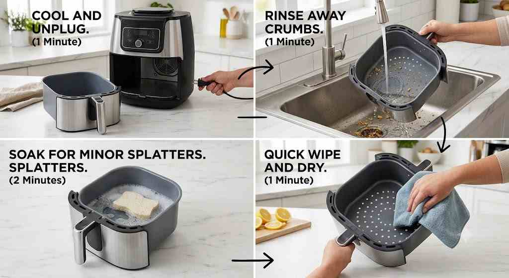Daily Maintenance: The 5-Minute Post-Cook Routine
