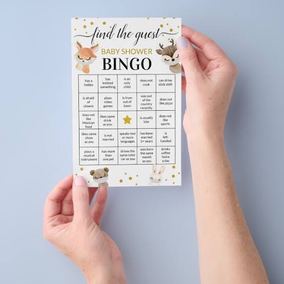 Find the Guest Bingo