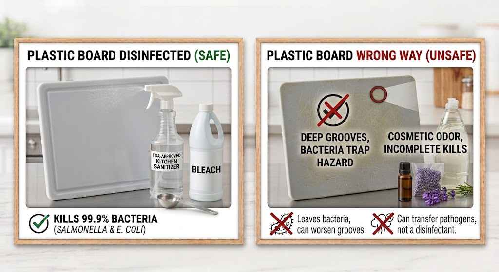 How to Disinfect a Plastic Cutting Board