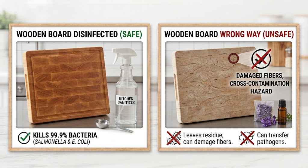 How to Disinfect a Wooden Cutting Board