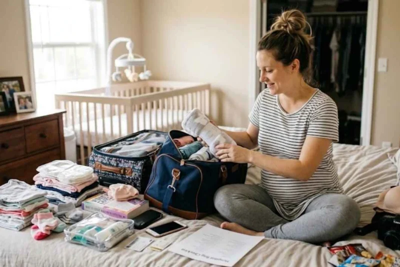 Complete Hospital Bag Checklist + Free Printable (Vaginal & C-Section)
