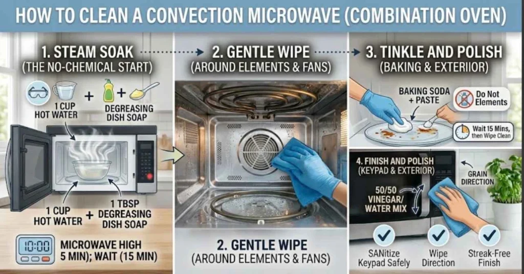 How to Clean a Convection Microwave (Combination Oven)