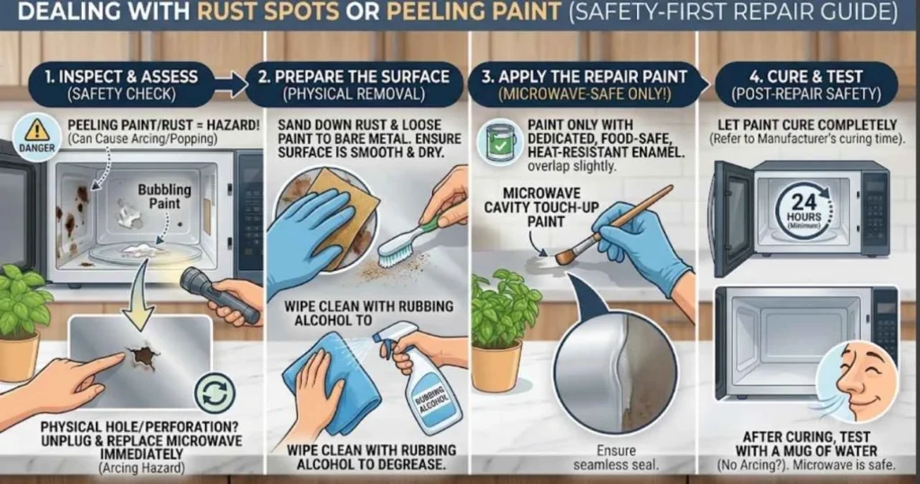 Dealing with Rust Spots or Peeling Paint