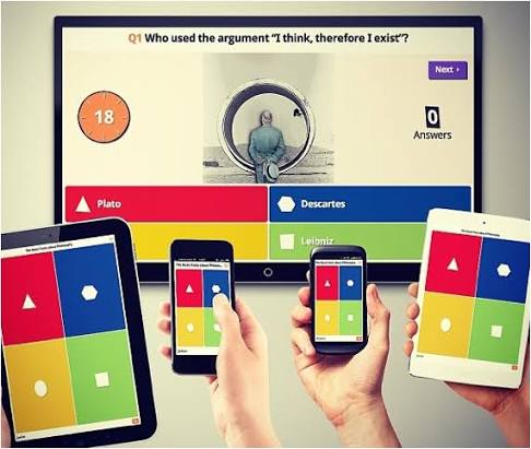 Smartphone Kahoot Trivia