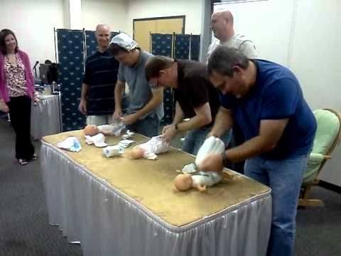 The Blind Diaper Change