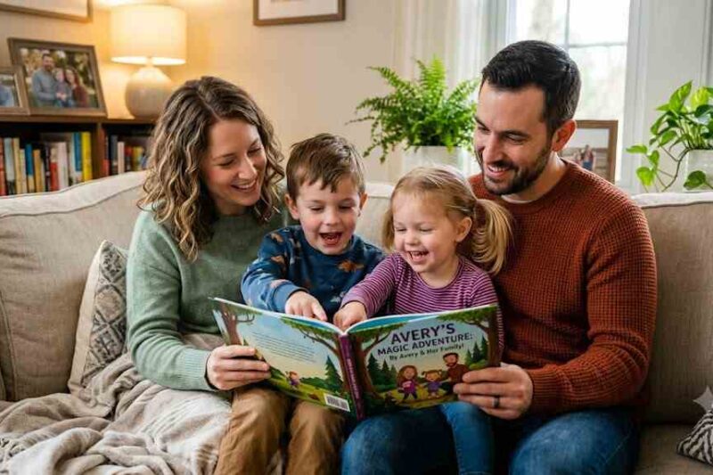 Ways Custom Children’s Books Can Strengthen Family Bonds