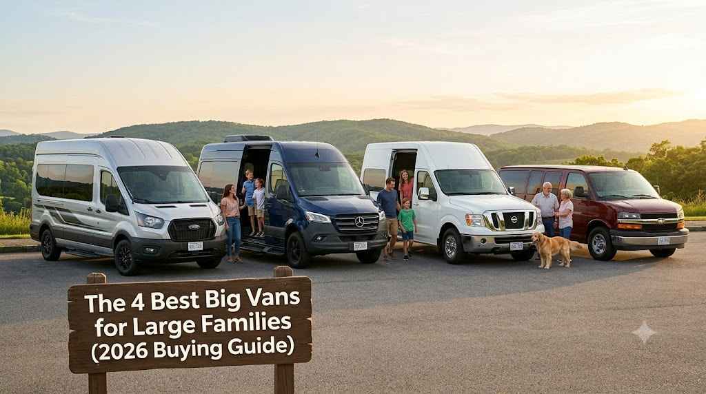  The 4 Best Big Vans for Large Families